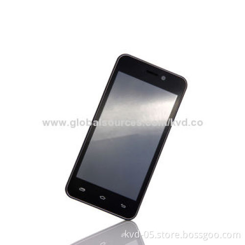 smartphone with Android 4.4, Quad-core 1.3GHz, 4.5-inch QHD IPS, 13.MP/8.0MP Camera